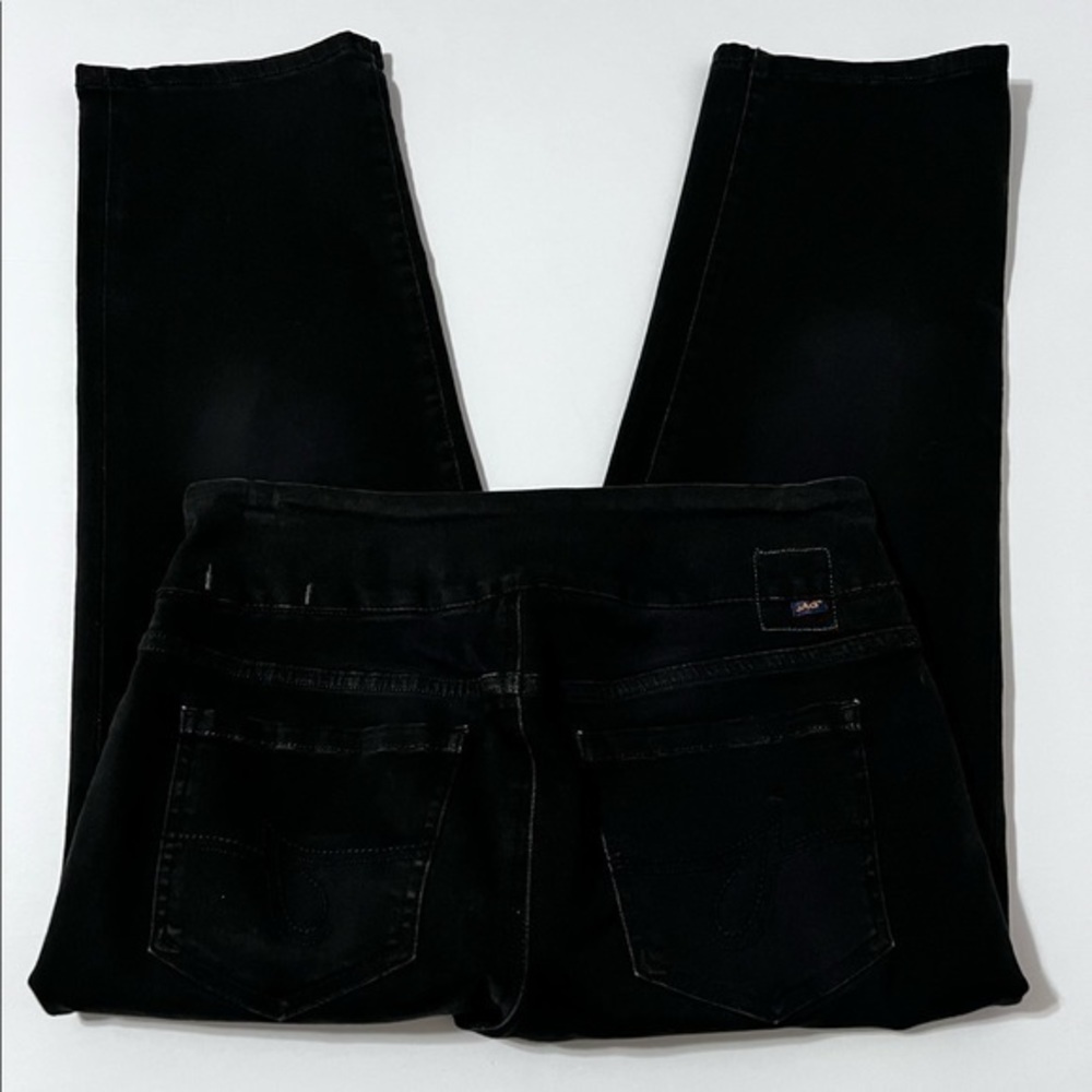 Jag Slip-On Black Jeans Classic Fit Size 6 - Picture 2 of 8